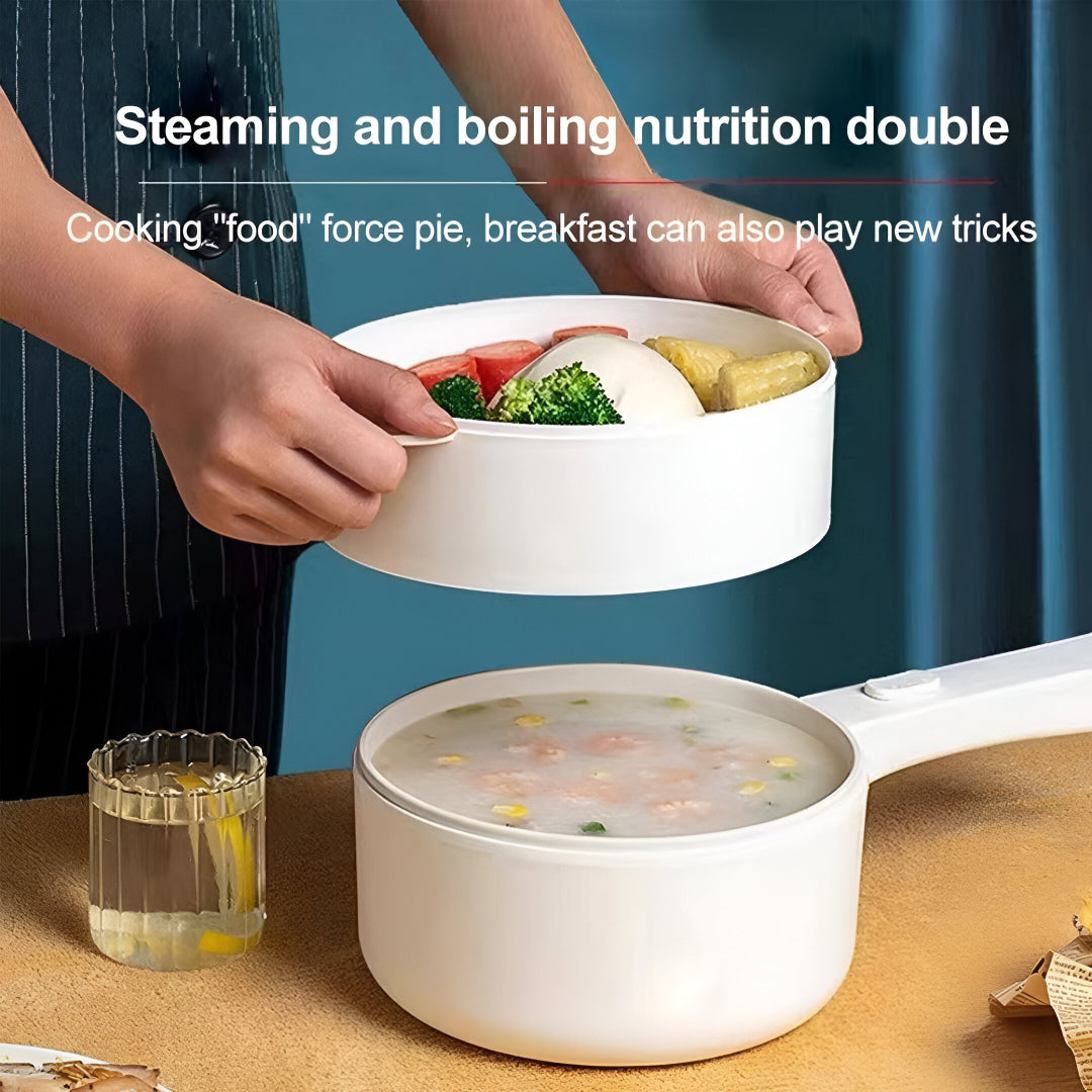 Electric Pot 1200W Multi-Functional Cooker – 2.0L Capacity | Non-Stick, Adjustable Heat, Delay Start & Keep Warm | BT-01