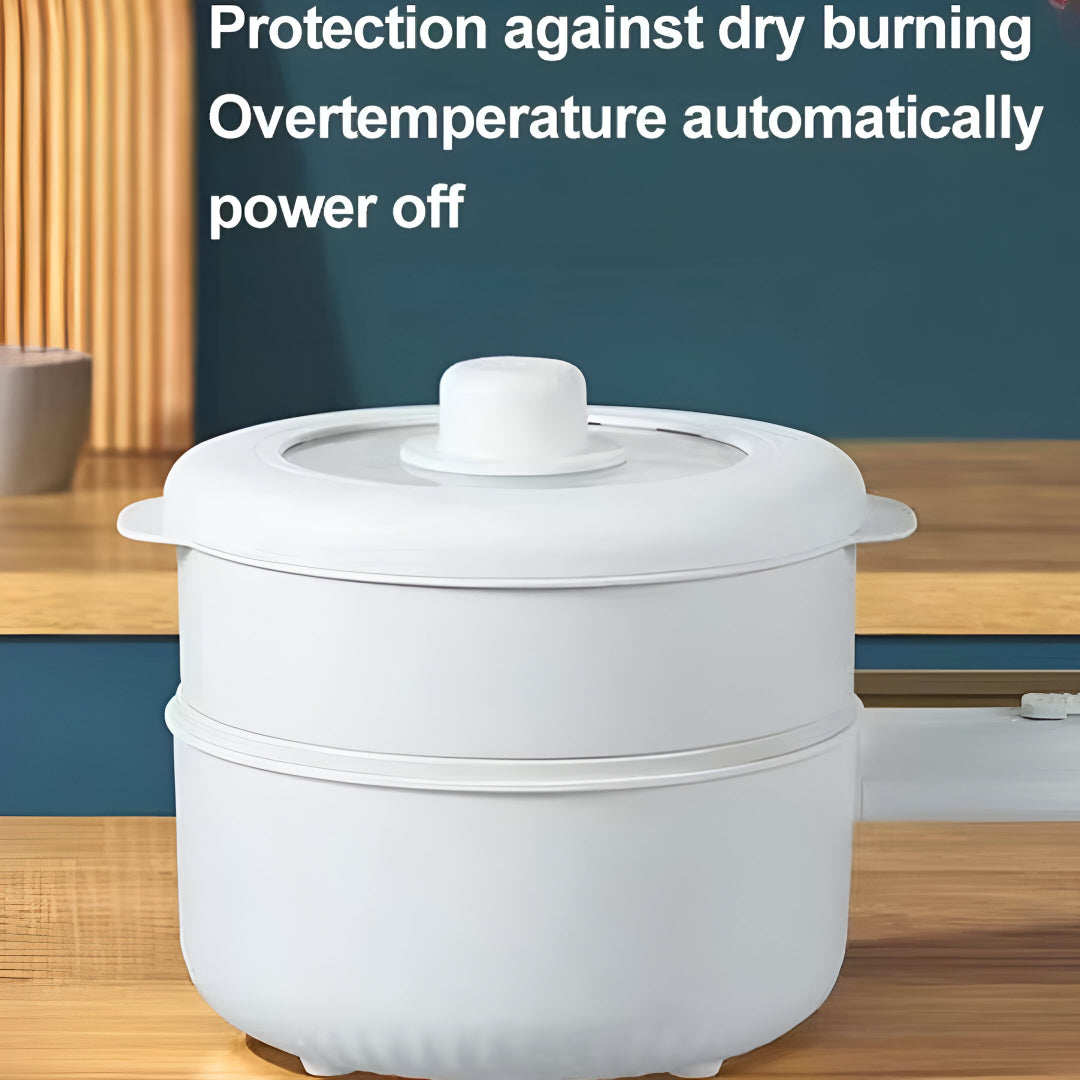 Electric Pot 1200W Multi-Functional Cooker – 2.0L Capacity | Non-Stick, Adjustable Heat, Delay Start & Keep Warm | BT-01