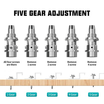 Nail Gun | Mini Nail Wall Fastening Tool for Cement, Brick & Steel | Portable Nail Shooter for DIY & Professional Use
