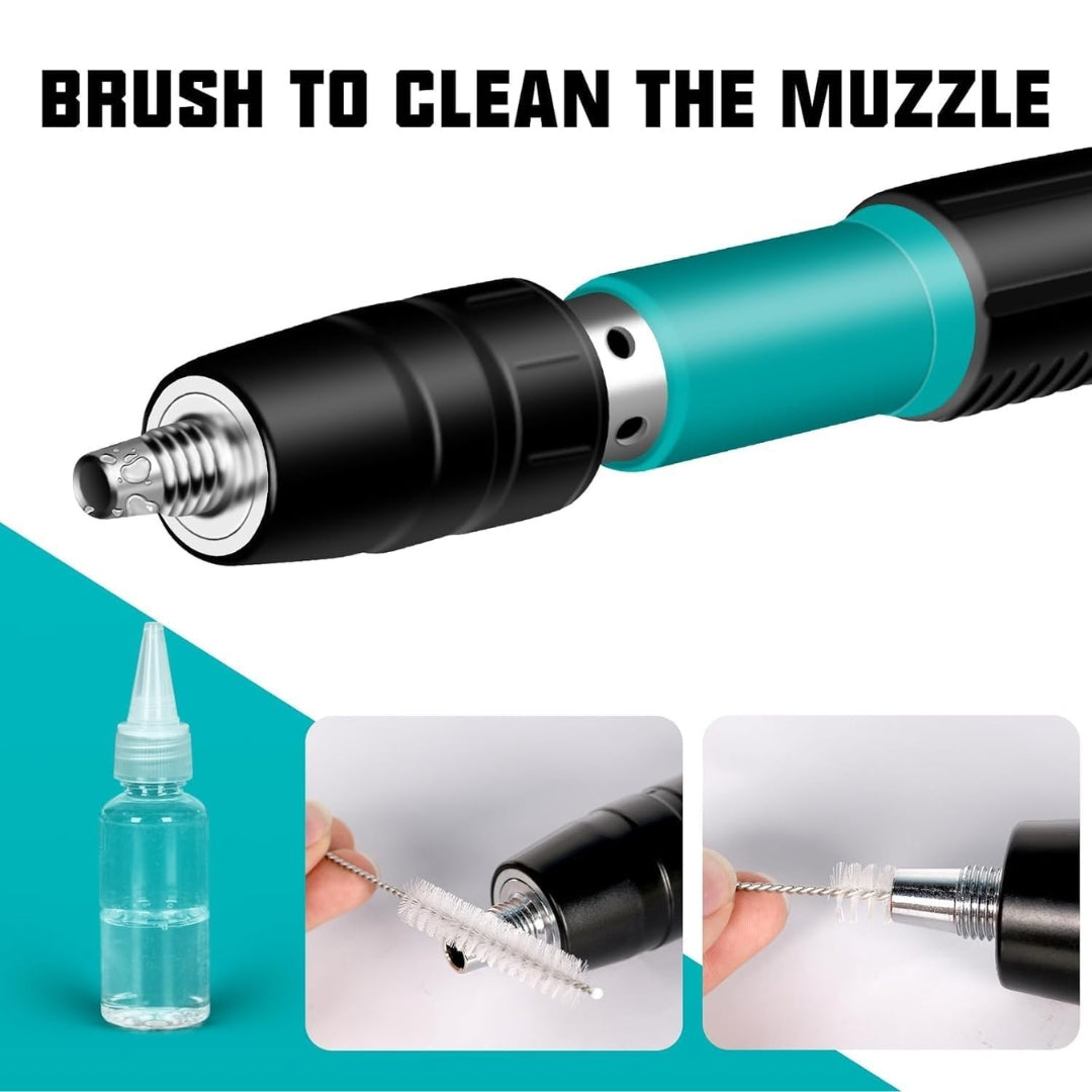 Nail Gun | Mini Nail Wall Fastening Tool for Cement, Brick & Steel | Portable Nail Shooter for DIY & Professional Use