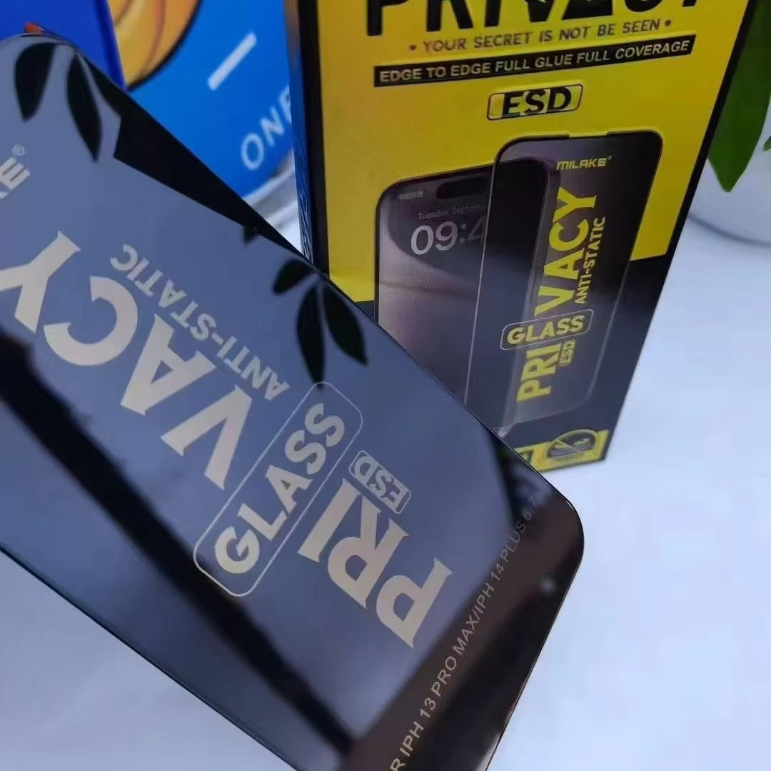 Milake ESD Privacy Tempered Glass Screen Protector