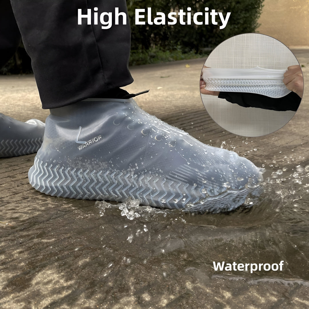 Waterproof Silicone Shoe Covers | Reusable, Non-Slip, Rain & Mud Protection for Men & Women