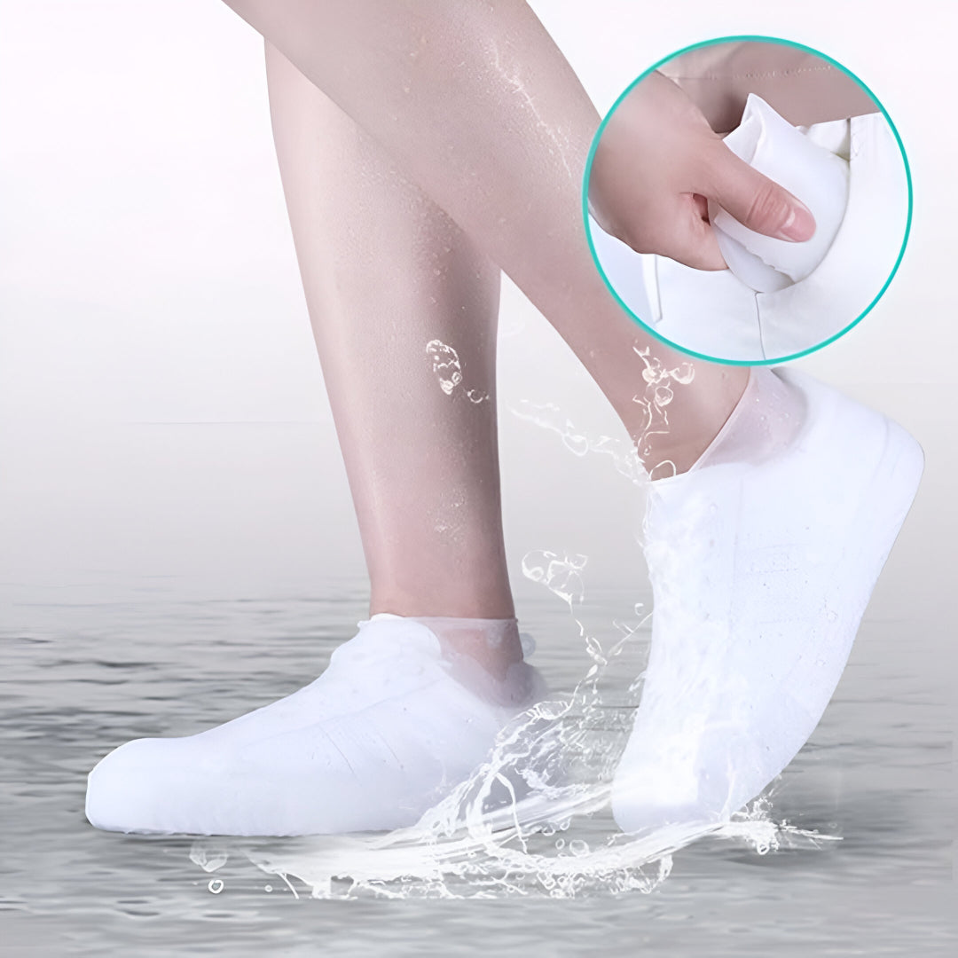 Waterproof Silicone Shoe Covers | Reusable, Non-Slip, Rain & Mud Protection for Men & Women