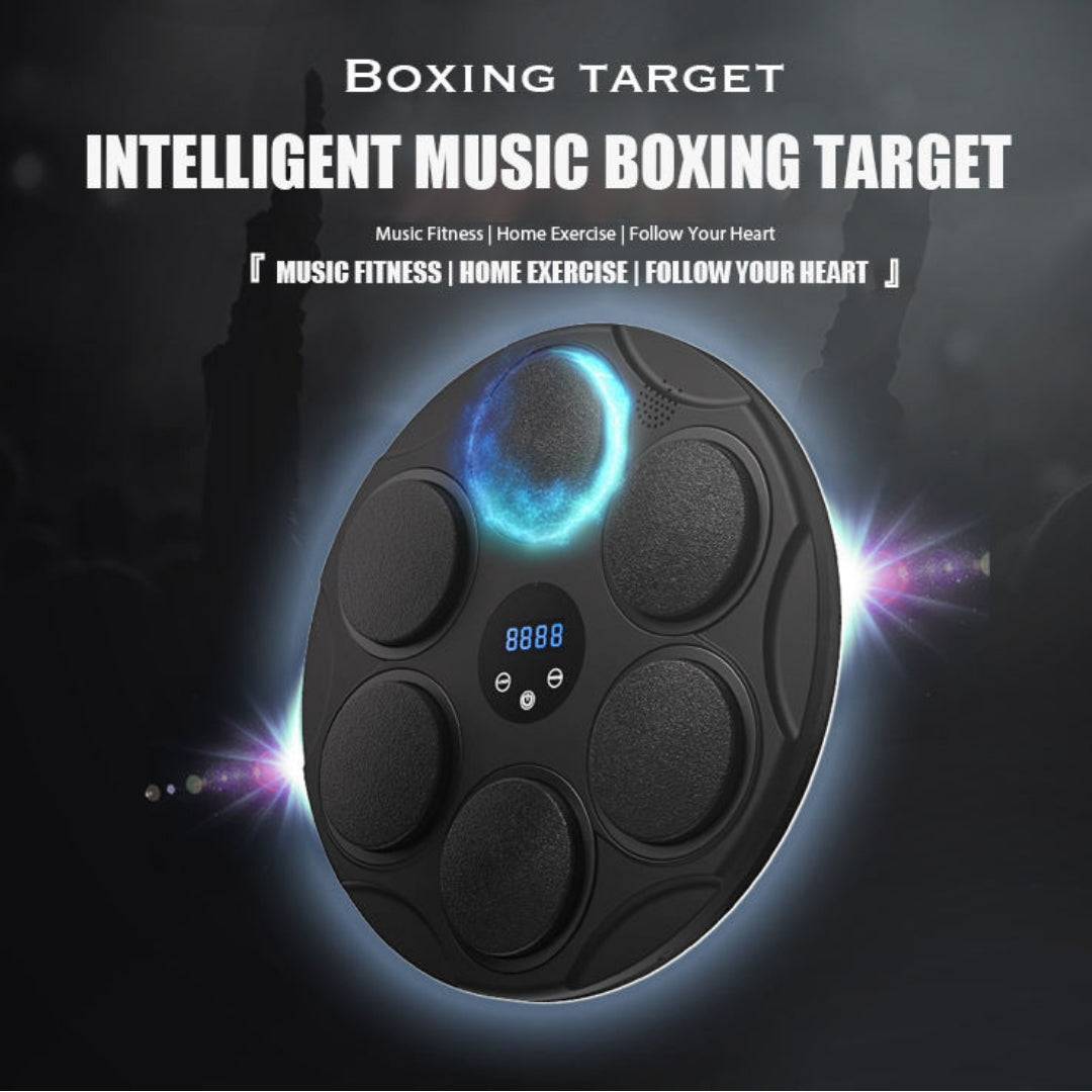 MUSICAL BOXING PRO | Smart Music Boxing Machine with Gloves, Bluetooth & LED Interactive Training