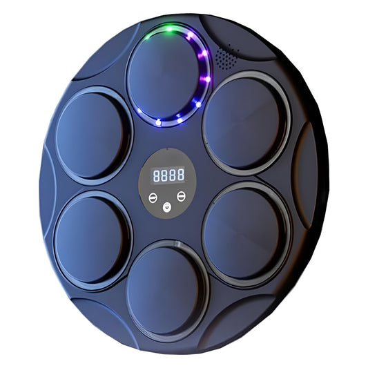 MUSICAL BOXING PRO | Smart Music Boxing Machine with Gloves, Bluetooth & LED Interactive Training
