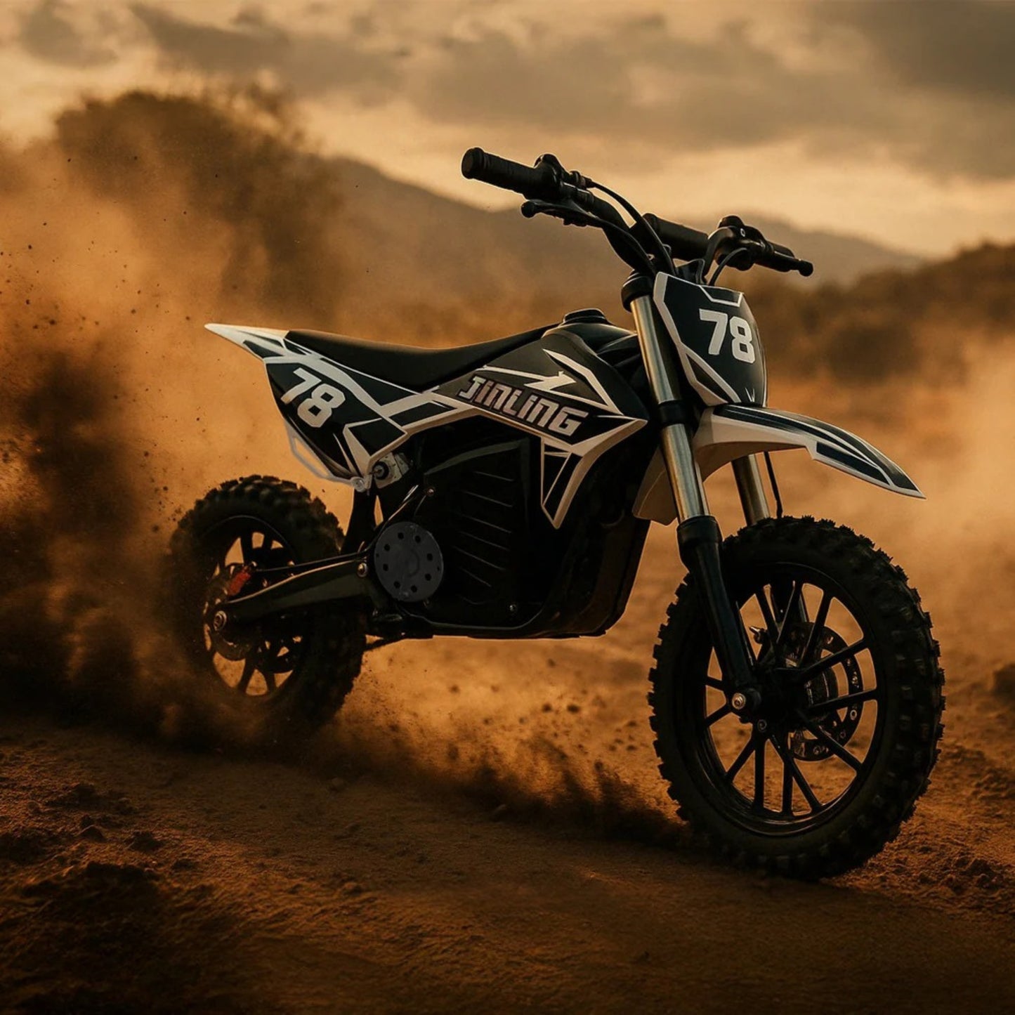 Taktik Kids Electric Bike – 800W Motor, 25 km/h Speed, 36V Battery