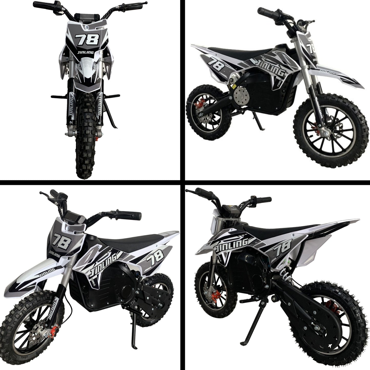 Taktik Kids Electric Bike – 800W Motor, 25 km/h Speed, 36V Battery