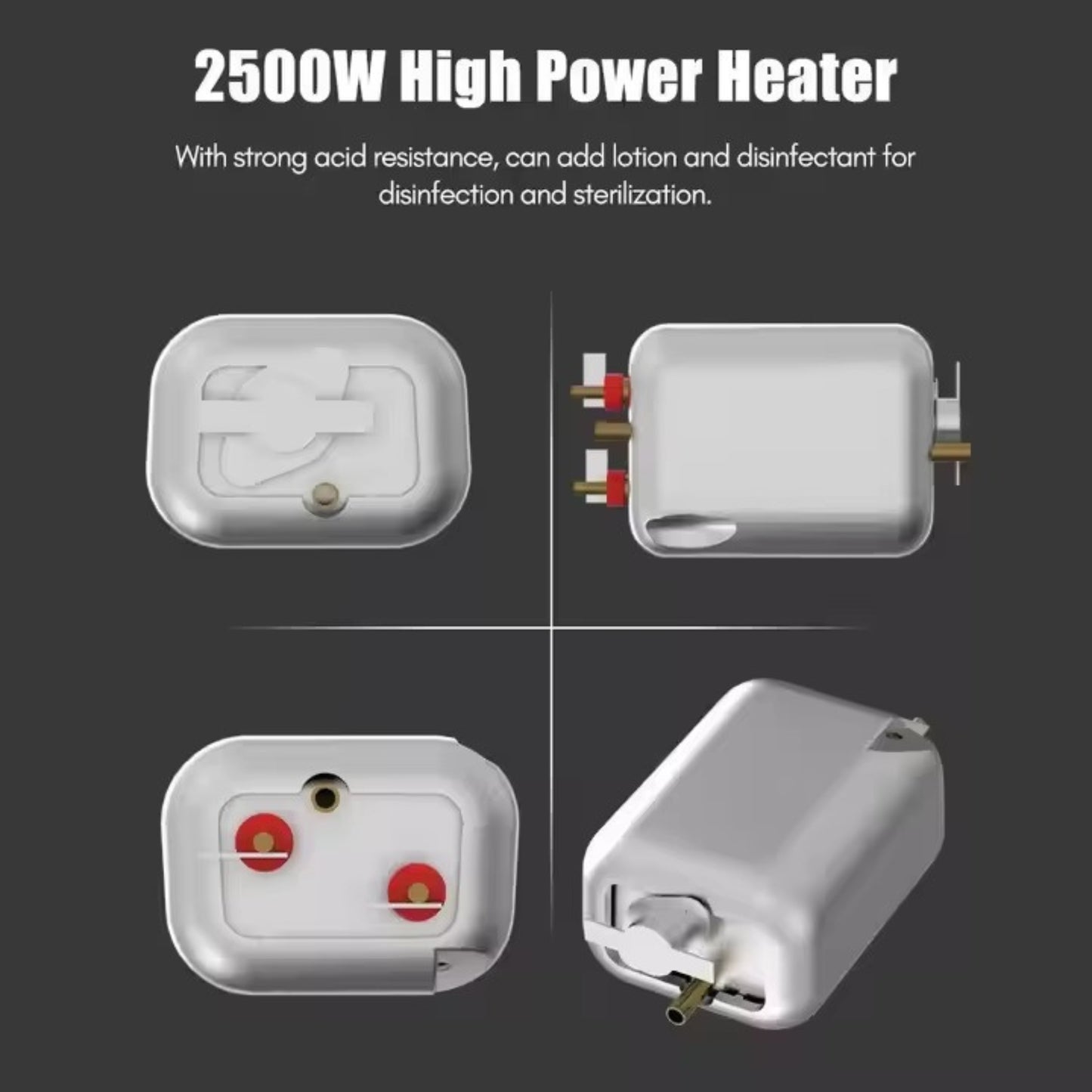 TOBi Multi-Function Steam Cleaner – 2500W High-Pressure Handheld Steamer for Home, Kitchen, Bathroom, Car & AC Cleaning