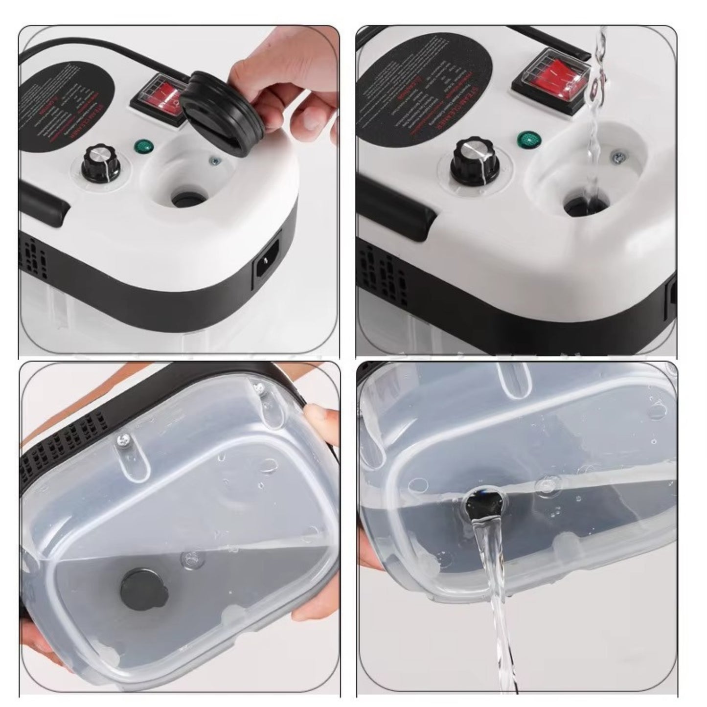 TOBi Multi-Function Steam Cleaner – 2500W High-Pressure Handheld Steamer for Home, Kitchen, Bathroom, Car & AC Cleaning