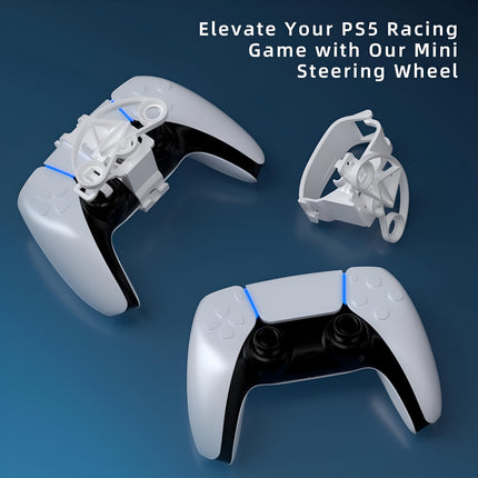 Mini Steering Wheel for PS5 Controller