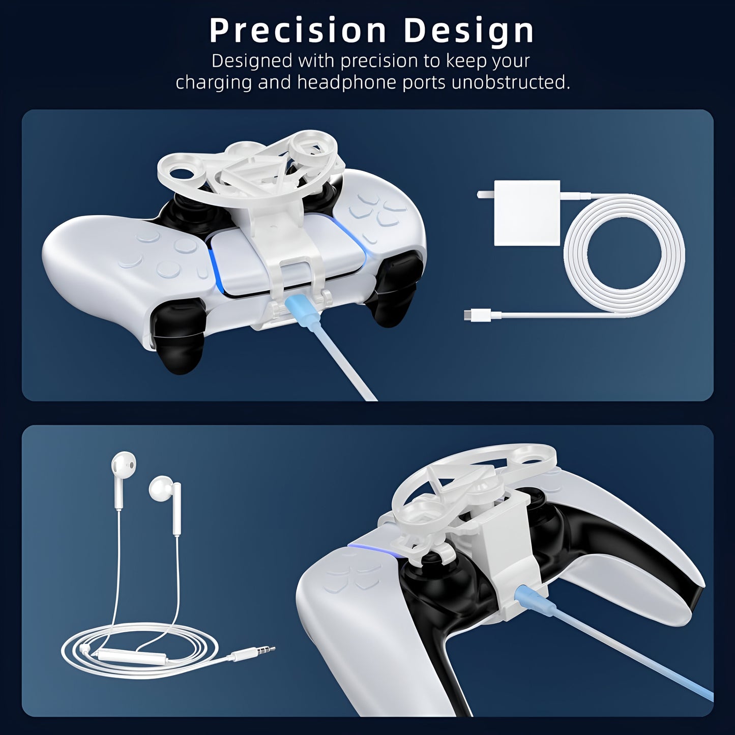 Mini Steering Wheel for PS5 Controller
