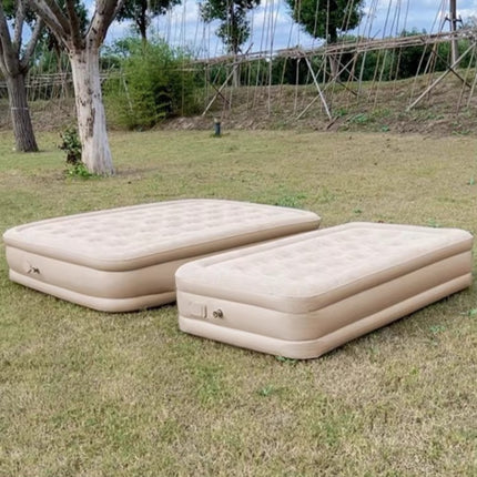 Portable Air Mattress – Single & Double | Built-in Pump, Waterproof Inflatable Bed for Home, Camping & Guest Use