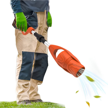 Cordless Folding Leaf Blower – Dual Battery | Adjustable & Lightweight