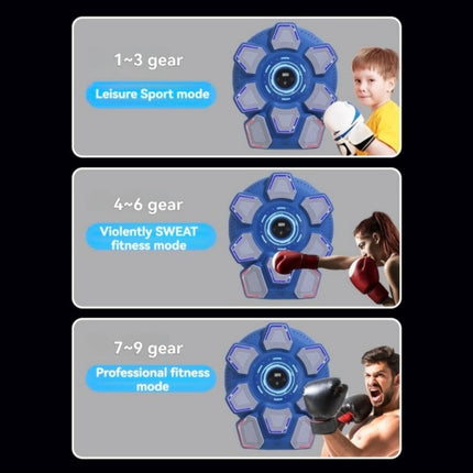 Smart Music Boxing Machine | Bluetooth Boxing Target with Music & LCD Counter – Home Fitness & Training Pad