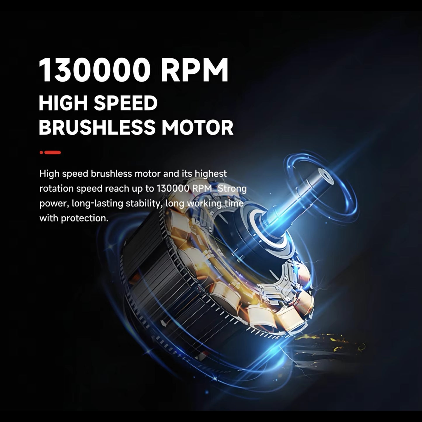 Super Intense Wind Turbofan X6 | 130000RPM Portable Air Blower & Jet Duster for Car, Outdoor & Home Cleaning