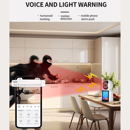 Video Calling Smart Camera | 2K HD Monitor with Motion Detection, Night Vision & Mobile Alerts