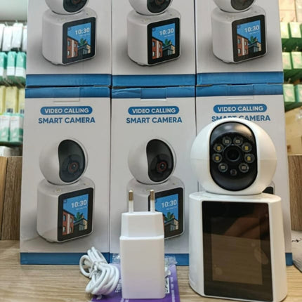 Video Calling Smart Camera with Full HD Display, AI Auto Tracking & Two-Way Audio – Ideal Baby Monitor & Home Security WiFi Camera