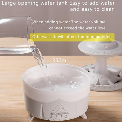 UFO Raindrop Aroma Diffuser | Raindrop Humidifier with Colorful Lights, Remote Control & Timer | Aromatherapy Essential Oil Diffuser