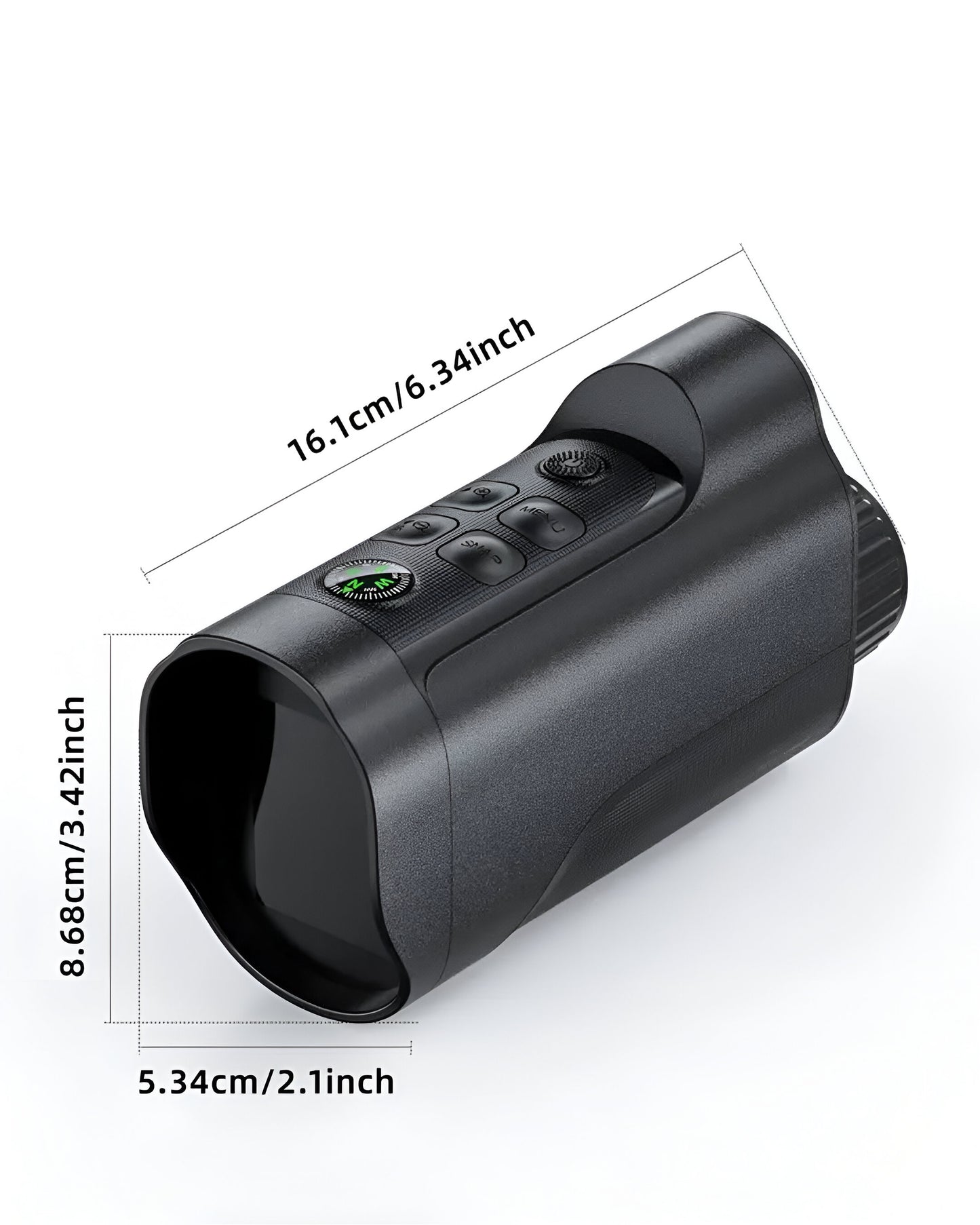 Night Vision Camera with 10x Digital Zoom & Red Dot Sight – 800M Range, Starlight Sensor, Day/Night Use, Photo & Video Capture
