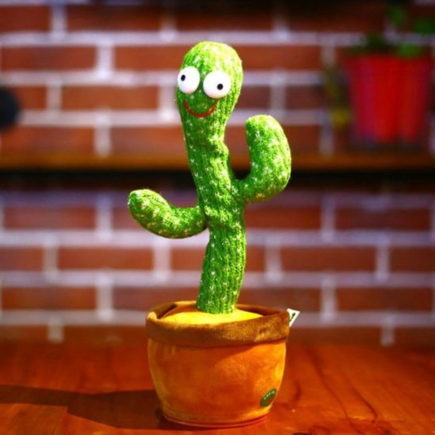 Dancing Cactus Talking Toy – Singing, Mimicry & Recording Plush Toy with Lights | Funny Interactive Educational Toy for Kids