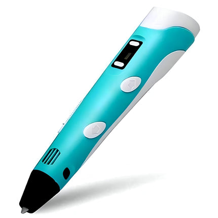 3D Pen for Kids & Adults – Stepless Speed, LCD Display, Safe Nozzle, with PLA Filaments & Accessories
