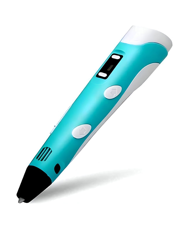 3D Pen for Kids & Adults – Stepless Speed, LCD Display, Safe Nozzle, with PLA Filaments & Accessories