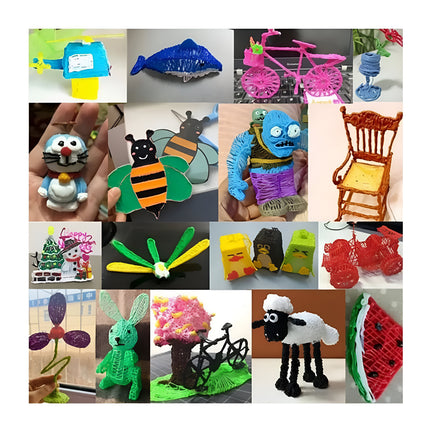 3D Pen for Kids & Adults – Stepless Speed, LCD Display, Safe Nozzle, with PLA Filaments & Accessories