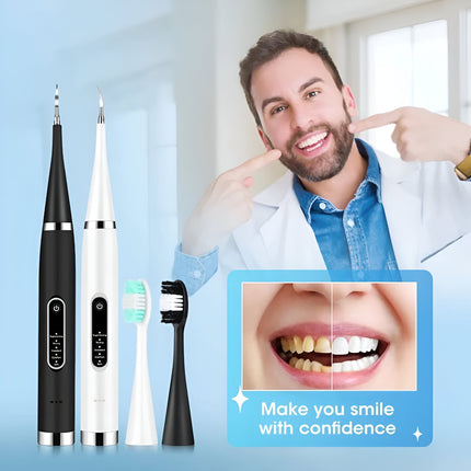 Electric Teeth Cleaner & Extra Soft Toothbrush – 5 Modes, USB Rechargeable, Waterproof Dental Scaler Kit