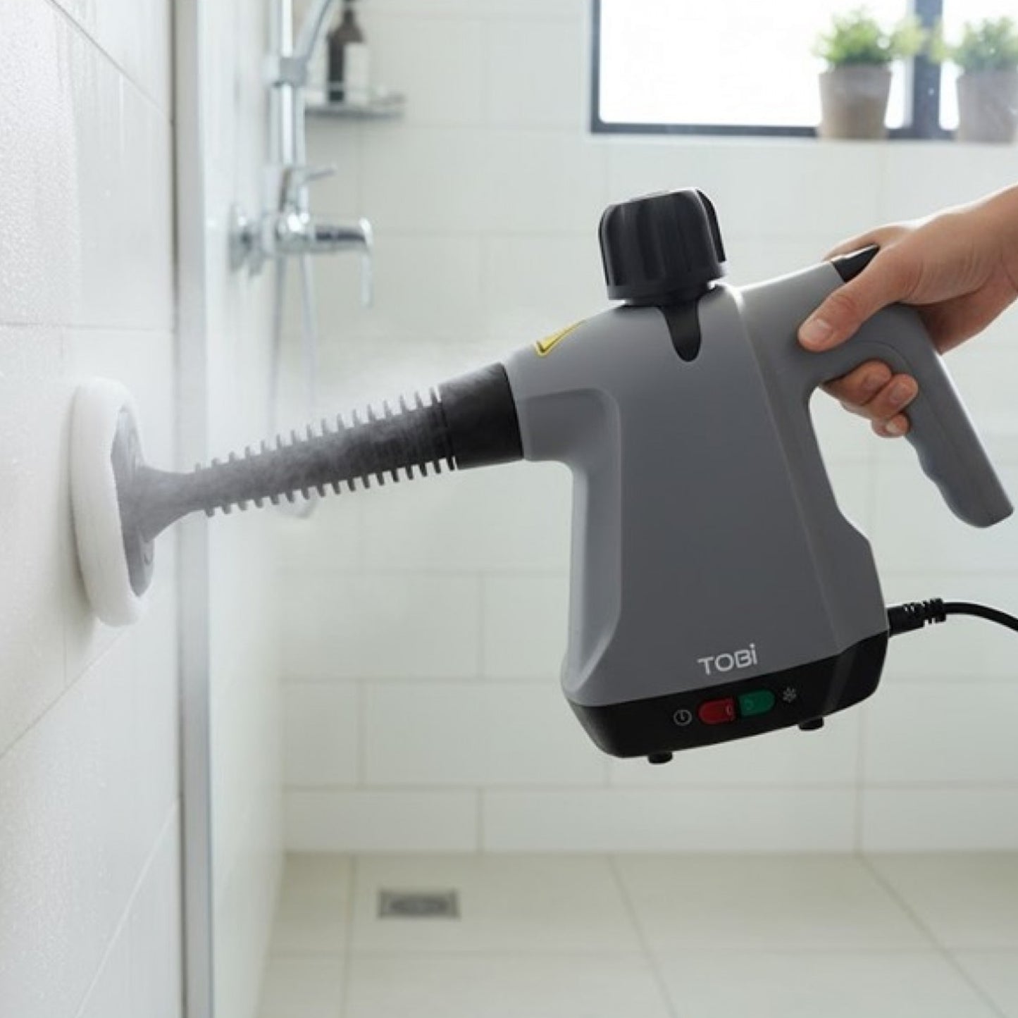 TOBI TB-967 Portable Steam Cleaner 1500W | Deluxe 15-in-1 Multi-Surface Cleaning Machine with Accessories