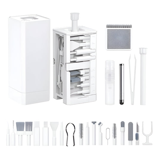 32-in-1 Electronics Cleaning Kit – All-in-One Multifunctional Cleaning Brush Set for Phones, Laptops, Keyboards, Earbuds & More