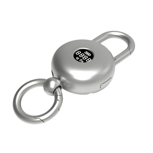 3-in-1 Keychain Digital Scale – Electronic Watch, Key Holder & Portable Weighing Tool