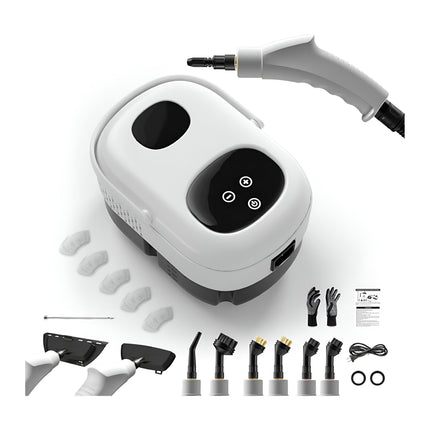 Handheld Steam Cleaner 2500W – 6-in-1 High-Pressure Steamer with Smart Touch Control, Fast Heating & 1100ml Tank