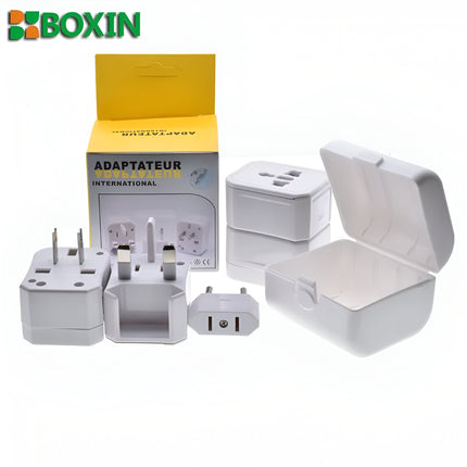 Universal International Travel Adapter – All-in-One Worldwide Plug Converter