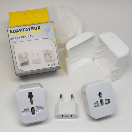 Universal International Travel Adapter – All-in-One Worldwide Plug Converter