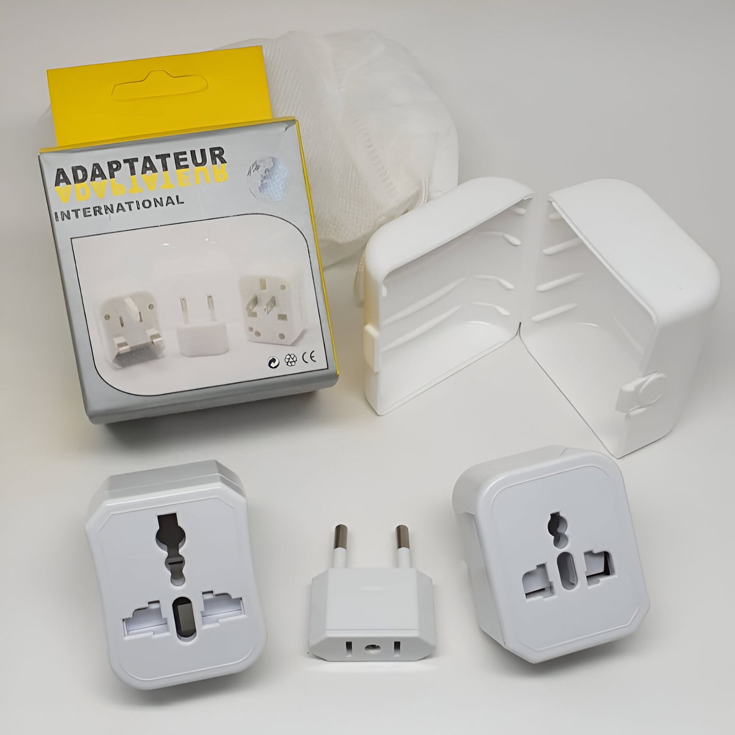 Universal International Travel Adapter – All-in-One Worldwide Plug Converter