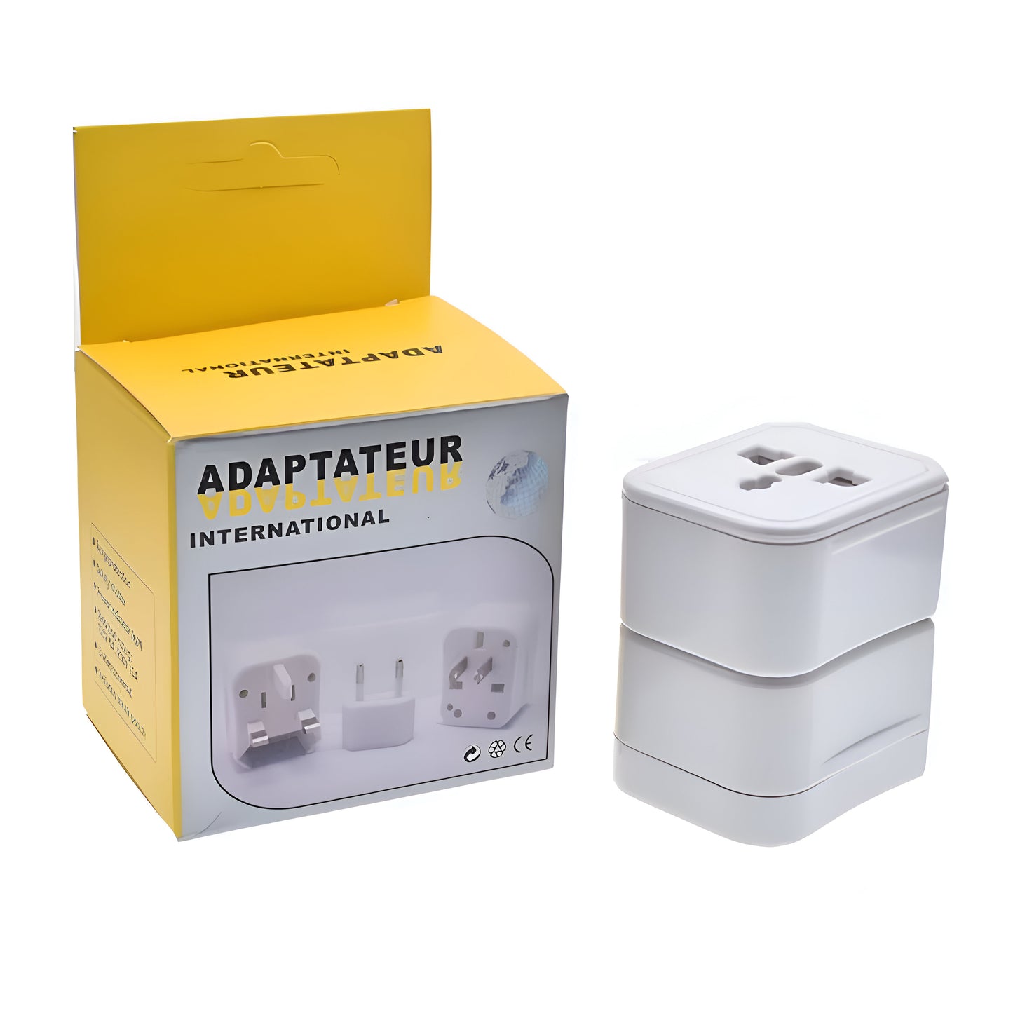 Universal International Travel Adapter – All-in-One Worldwide Plug Converter