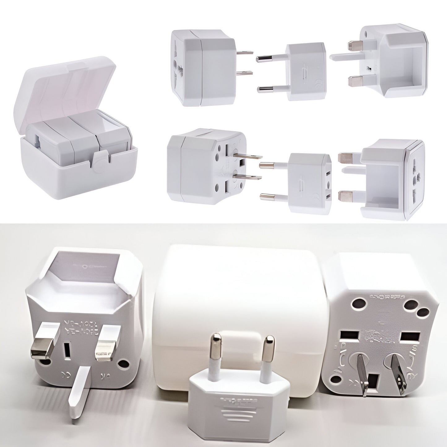Universal International Travel Adapter – All-in-One Worldwide Plug Converter