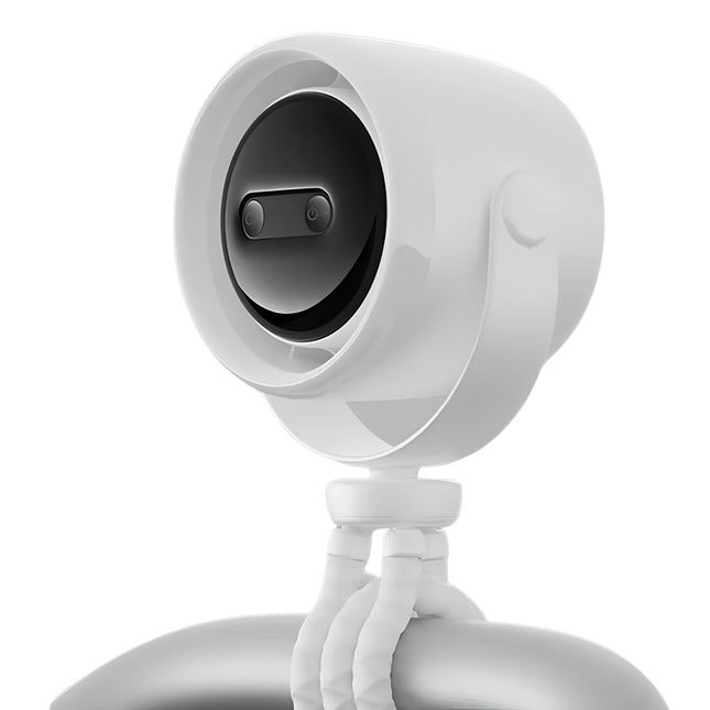 Octopus Cycle Fan – Baby-Friendly 360° Cooling with LED Display & Aromatherapy