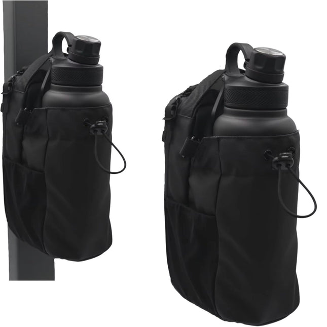 Gym Kit Bag – Crossbody Water Bottle Pouch & Phone Holder for Fitness, Travel & Sports