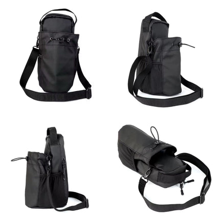 Gym Kit Bag – Crossbody Water Bottle Pouch & Phone Holder for Fitness, Travel & Sports
