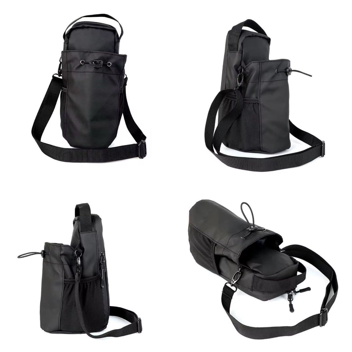 Gym Kit Bag – Crossbody Water Bottle Pouch & Phone Holder for Fitness, Travel & Sports