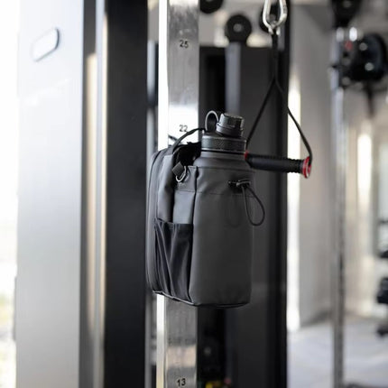 Gym Kit Bag – Crossbody Water Bottle Pouch & Phone Holder for Fitness, Travel & Sports