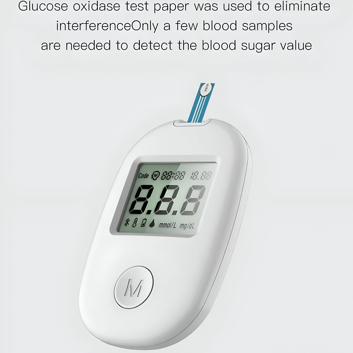 G-171 Blood Glucose Monitoring System | Diabetes Testing Kit with FREE 50 Test Strips & Lancets