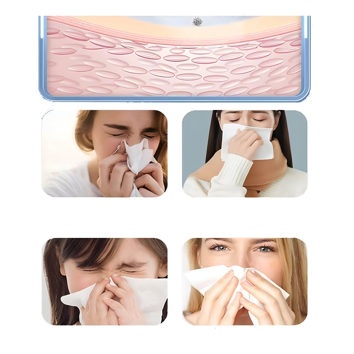 Electric Nasal Irrigator | Rechargeable Nasal Wash Device for Adults & Kids – Relieves Sinus Congestion, Allergy & Cold Symptoms