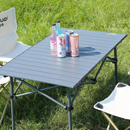 Portable Foldable Camping Table & Chair Set – Heavy-Duty 190kg Outdoor Furniture for Travel, Beach & Picnic