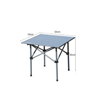 Portable Foldable Camping Table & Chair Set – Heavy-Duty 190kg Outdoor Furniture for Travel, Beach & Picnic