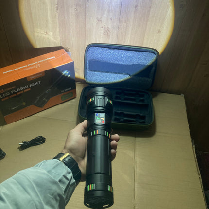 Yemao YM-G600 LED Flashlight | 3000M Long-Range High Power Torch for Outdoor & Emergency Use