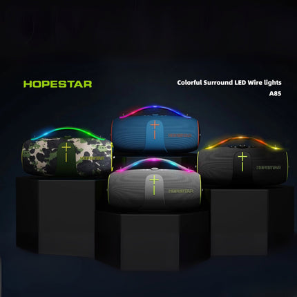 HOPESTAR A85 400W Waterproof Bluetooth Party Speaker with Deep Bass, DSP, Karaoke & Wireless Mic – Outdoor Portable Speaker