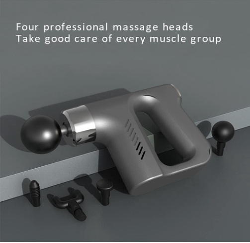 Massage Gun Fascial Gun Muscle Massager Deep Tissue Percussion Massager Body Relax Pain Relief Electric Therapy Gun for Fitness Relaxer