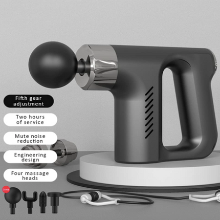 Massage Gun Fascial Gun Muscle Massager Deep Tissue Percussion Massager Body Relax Pain Relief Electric Therapy Gun for Fitness Relaxer